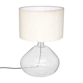 Lampe MELLY en verre H 60cm 
